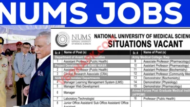 NUMS University Jobs thumbnails